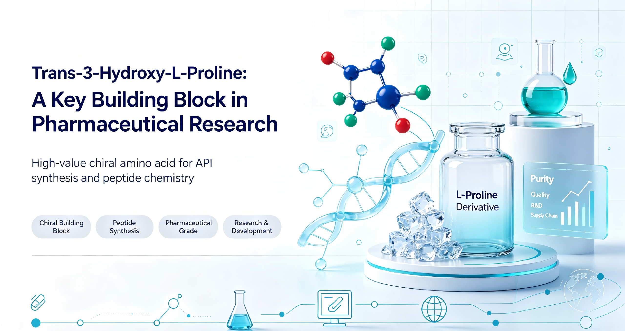 Trans-3-Hydroxy-L-Proline: A Key Building Block in Pharmaceutical Research Trans-3-Hydroxy-L-Proline: A Key Building Block in Pharmaceutical Research